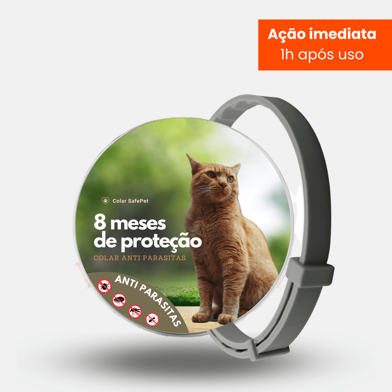 SafePet - Colar Anti Pulgas e Carrapatos