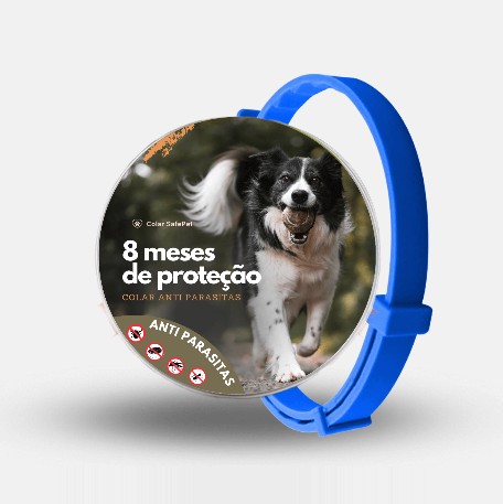Colar Anti Pulgas e Carrapatos - SafePet