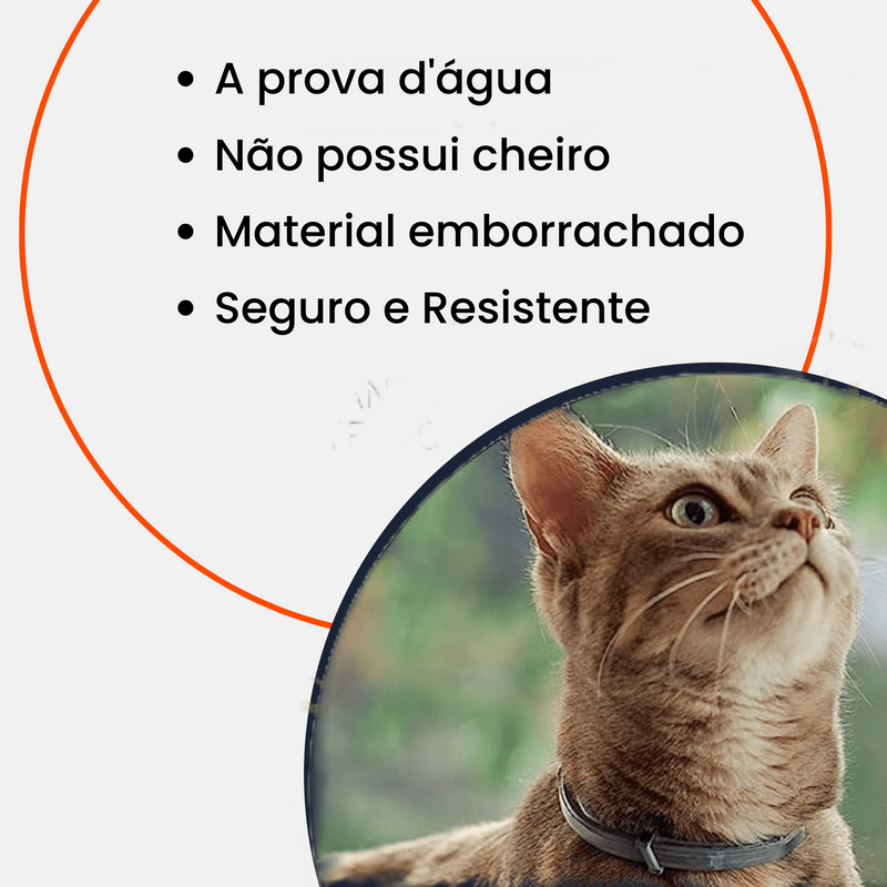 SafePet - Colar Anti Pulgas e Carrapatos